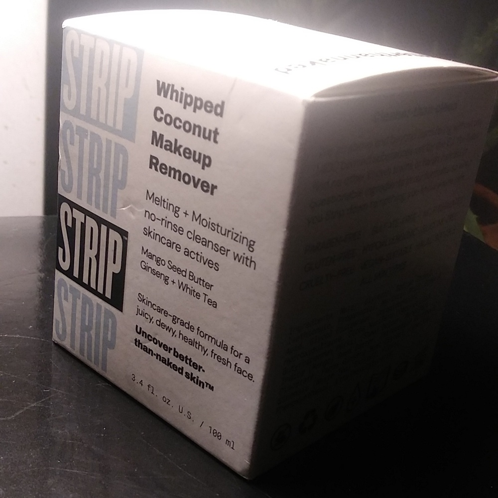 Strip whipped coconut make up remover, 3.4oz